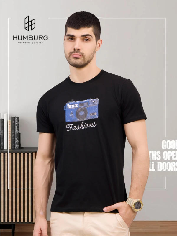 "Vintage Fashions" Graphic T-Shirt – 100% Cotton