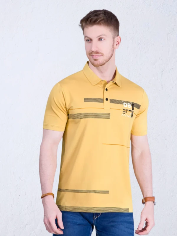 yellow Polo T-Shirt