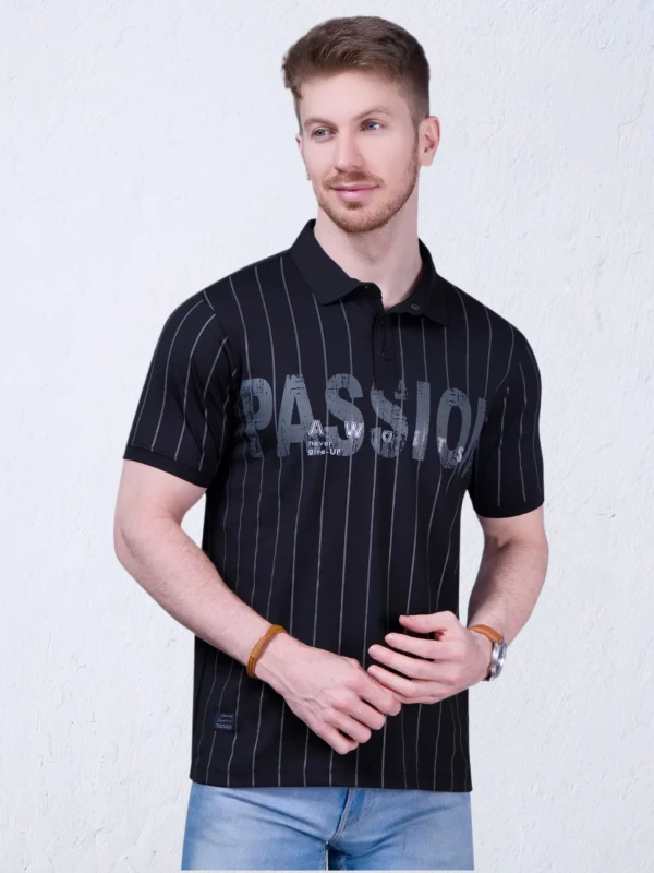 Polo T-Shirt with "PASSION"